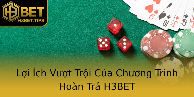 Lợi Ích Vượt Trội Của Chương Trình Hoàn Trả H3BET Lợi Ích Vượt Trội Của Chương Trình Hoàn Trả H3BET